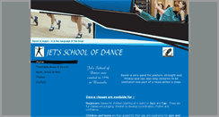 Desktop Screenshot of jetsschoolofdance.be